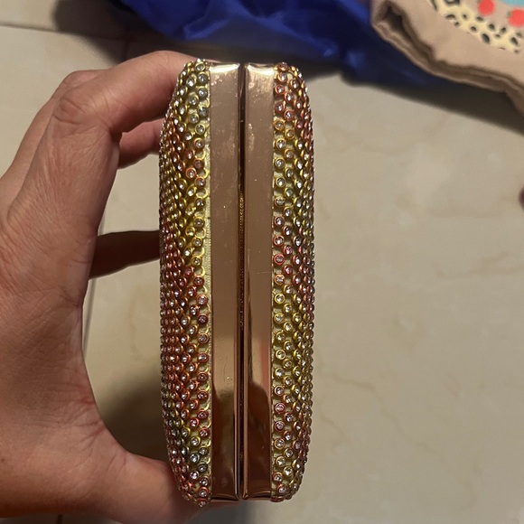 Multicolor Rhinestone Clutch - Picture 4 of 9